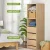 Artiss Pine 3 Chest of Drawers Tallboy Cabinet – 3 Adjustable Shelves, Handle-Free, Easy Assembly, 50.5x40.5x160cm