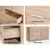 Artiss 6-Drawer Chest of Drawers, Particle Board, Pine, 110.5x42x69cm, Stylish Storage, Easy Assembly, Modern Design