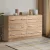 Artiss 6-Drawer Chest of Drawers, Particle Board, Pine, 110.5x42x69cm, Stylish Storage, Easy Assembly, Modern Design