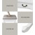 Artiss Dressing Table Stool Set, Hardwood & MDF, White, 79x40x138cm, Foldable Mirror, Elegant Provincial Style