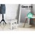Artiss Dressing Table Stool, Linen Fabric, 37x27.5x45cm, White, French Provincial Style, Curved Cabriole Legs