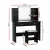 Artiss Dulcea Dressing Table Set with LED Mirror, Stool, MDF Build, 2 Drawers, Anti-Rust Runners, Black, 108x40x135cm