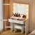 Artiss White Dressing Table Vanity Desk Set with 10 LED Bulbs, 2 Drawers, Stool, MDF, 80x36x141cm, USB Powered Artiss White Dressing Table Vanity Desk Set with 10 LED Bulbs, 2 Drawers, Stool, MDF, 80x36x141cm, USB Powered