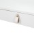 Artiss Dressing Table, Particle Board, 77x43x16cm, White, Floating Vanity with LED Mirror and Storage Drawers