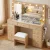 Artiss Dressing Table Vanity Desk Set - 120cm Wood with LED Mirror, 11 Drawers, Stool, Charging Station & Glass Top