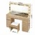 Artiss Dressing Table Vanity Desk Set - 120cm Wood with LED Mirror, 11 Drawers, Stool, Charging Station & Glass Top