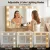 Artiss Dressing Table Vanity Desk Set - 120cm Wood with LED Mirror, 11 Drawers, Stool, Charging Station & Glass Top