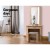 Artiss Oak Dressing Table & Stool Set with Sliding Mirror - Spacious Storage & Eco-Friendly Design for Modern Homes