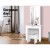 Artiss White Dressing Table Set with Sliding Mirror & Stool - Stylish Storage Solution for Beauty Essentials