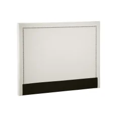 Artiss RIVE Queen Bed Headboard - Faux Linen Fabric, Beige, High-Density Foam, Nail-Edge Design, No Assembly Required