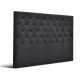 Artiss King Size Cappi Bed Headboard - Charcoal Faux Linen, Button-Tufted, High-Density Foam, Anti-Scratch Base