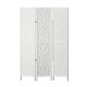 Artiss 3-Panel Room Divider Screen - 122x170cm Clover White | Eco-Friendly, Portable, Foldable & Durable Design Artiss 3-Panel Room Divider Screen - 122x170cm Clover White | Eco-Friendly, Portable, Foldable & Durable Design