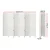 Artiss 6 Panel Room Divider Screen 244x170cm Clover White - Solid Pine Wood, Eco-Friendly, Foldable, Portable Design