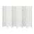 Artiss 6 Panel Room Divider Screen 244x170cm Clover White - Solid Pine Wood, Eco-Friendly, Foldable, Portable Design