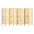 Artiss 8 Panel Room Divider Screen 325x170cm Clover Natural - Pine Wood & Non-Woven Fabric, Eco-Friendly, Foldable