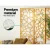 Artiss 8 Panel Room Divider Screen 325x170cm Clover Natural - Pine Wood & Non-Woven Fabric, Eco-Friendly, Foldable