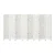 Artiss 8 Panel Room Divider Screen 325x170cm Clover White - Pine Wood, Non-Woven Fabric, Foldable, Eco-Friendly Paint