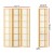 Artiss 3 Panel Room Divider Screen 132x179cm - Natural Pine & Fabric, Eco-Friendly, Portable & Foldable Design Artiss 3 Panel Room Divider Screen 132x179cm - Natural Pine & Fabric, Eco-Friendly, Portable & Foldable Design