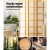 Artiss 3 Panel Room Divider Screen 132x179cm - Natural Pine & Fabric, Eco-Friendly, Portable & Foldable Design Artiss 3 Panel Room Divider Screen 132x179cm - Natural Pine & Fabric, Eco-Friendly, Portable & Foldable Design