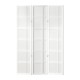 Artiss 3-Panel Room Divider Screen, 132x179cm, Eco-Friendly Pine, Foldable & Portable, Nova White, Privacy Solution Artiss 3-Panel Room Divider Screen, 132x179cm, Eco-Friendly Pine, Foldable & Portable, Nova White, Privacy Solution