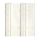 Artiss 4 Panel Room Divider Screen Nova White - Eco-Friendly, Portable, Foldable Privacy Solution for Any Space
