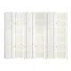 Artiss 6 Panel Room Divider Screen Nova White - Pine Wood, 265x179cm, Foldable, Eco-Friendly, Non-toxic, Portable Design