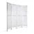 Artiss 4 Panel Room Divider Screen - 163x170cm, White, Eco-Friendly Paulownia Wood, Foldable & Durable Design