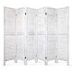 Artiss 6 Panel Room Divider Screen 245x170cm White - Solid Paulownia Wood, Eco-Friendly, Foldable, Waterproof Design Artiss 6 Panel Room Divider Screen 245x170cm White - Solid Paulownia Wood, Eco-Friendly, Foldable, Waterproof Design