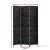 Artiss 3 Panel Room Divider 123x170cm, Woven Black, Eco-friendly Pine Wood, Foldable, Waterproof, Elegant Design