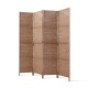 Artiss 4 Panel Room Divider Screen - 163x170cm, Natural Woven, Poplar Wood, Eco-Friendly, Foldable, Water-Resistant Artiss 4 Panel Room Divider Screen - 163x170cm, Natural Woven, Poplar Wood, Eco-Friendly, Foldable, Water-Resistant
