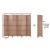 Artiss 6 Panel Room Divider Screen 245x170cm - Natural Woven Design, Eco-Friendly, Foldable & Durable Artiss 6 Panel Room Divider Screen 245x170cm - Natural Woven Design, Eco-Friendly, Foldable & Durable