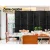 Artiss 8-Panel Room Divider Screen 326x170cm, Woven Black, Poplar Wood, Eco-Friendly, Foldable, Water-Resistant