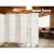 Artiss 8 Panel Room Divider, 326x170cm, Woven White, Poplar Wood, Hand-Woven, Eco-Friendly, Foldable, Lightweight