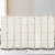 Artiss 8 Panel Room Divider, 326x170cm, Woven White, Poplar Wood, Hand-Woven, Eco-Friendly, Foldable, Lightweight