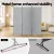 Artiss 3 Panel Room Divider, 260x180cm, Grey Fabric - Foldable, Lightweight, Adjustable with Metal Tube Frame Artiss 3 Panel Room Divider, 260x180cm, Grey Fabric - Foldable, Lightweight, Adjustable with Metal Tube Frame