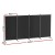 Artiss 4-Panel Room Divider Screen, 345x180cm, Black Velvet - Elegant, Foldable Privacy Solution with Metal Frame Artiss 4-Panel Room Divider Screen, 345x180cm, Black Velvet - Elegant, Foldable Privacy Solution with Metal Frame