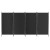 Artiss 4-Panel Room Divider Screen, 345x180cm, Black Velvet - Elegant, Foldable Privacy Solution with Metal Frame Artiss 4-Panel Room Divider Screen, 345x180cm, Black Velvet - Elegant, Foldable Privacy Solution with Metal Frame