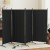 Artiss 4-Panel Room Divider Screen, 345x180cm, Black Velvet - Elegant, Foldable Privacy Solution with Metal Frame Artiss 4-Panel Room Divider Screen, 345x180cm, Black Velvet - Elegant, Foldable Privacy Solution with Metal Frame