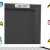 ArtissIn Artiss Buffet Sideboard Metal Cabinet, Cold Rolled Steel, Charcoal, 100x40x64cm, Modern Storage Solution