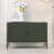 ArtissIn Buffet Sideboard Metal Cabinet, Cold Rolled Steel, Green Pine, 100x40x64cm, Modern Functional Design