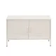 ArtissIn Artiss Buffet Sideboard Metal Cabinet, Cold Rolled Steel, White, 100x40x64cm, Modern Storage Solution Australia