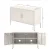 ArtissIn Artiss Buffet Sideboard Metal Cabinet, Cold Rolled Steel, White, 100x40x64cm, Modern Storage Solution Australia