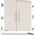 ArtissIn Artiss Buffet Sideboard Metal Cabinet, Cold Rolled Steel, White, 100x40x64cm, Modern Storage Solution Australia