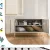 ArtissIn Artiss Buffet Sideboard Metal Cabinet, Cold Rolled Steel, White, 100x40x64cm, Modern Storage Solution Australia