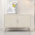 ArtissIn Artiss Buffet Sideboard Metal Cabinet, Cold Rolled Steel, White, 100x40x64cm, Modern Storage Solution Australia