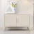 ArtissIn Artiss Buffet Sideboard Metal Cabinet, Cold Rolled Steel, White, 100x40x64cm, Modern Storage Solution Australia