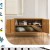 ArtissIn Buffet Sideboard Metal Cabinet, Cold Rolled Steel, Yellow, 100x40x64cm - Modern Storage Solution Australia