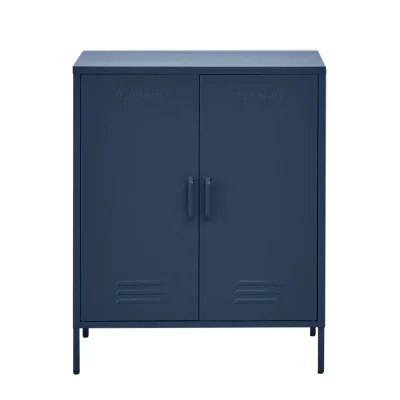 ArtissIn Buffet Sideboard Metal Cabinet, Cold Rolled Steel, SWEETHEART Blue, 80x40x101.5cm, Modern Storage Solution ArtissIn Buffet Sideboard Metal Cabinet, Cold Rolled Steel, SWEETHEART Blue, 80x40x101.5cm, Modern Storage Solution