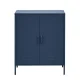 ArtissIn Buffet Sideboard Metal Cabinet, Cold Rolled Steel, SWEETHEART Blue, 80x40x101.5cm, Modern Storage Solution