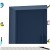 ArtissIn Buffet Sideboard Metal Cabinet, Cold Rolled Steel, SWEETHEART Blue, 80x40x101.5cm, Modern Storage Solution